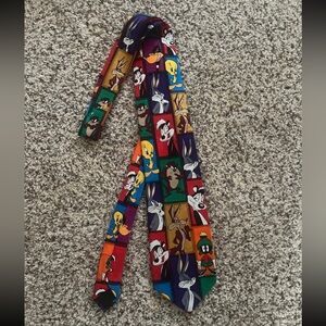 Vintage Looney Tunes Mania necktie MENS TIE